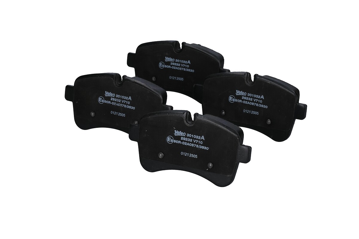 Jeu de 4 plaquettes de frein VALEO ref. 301032A